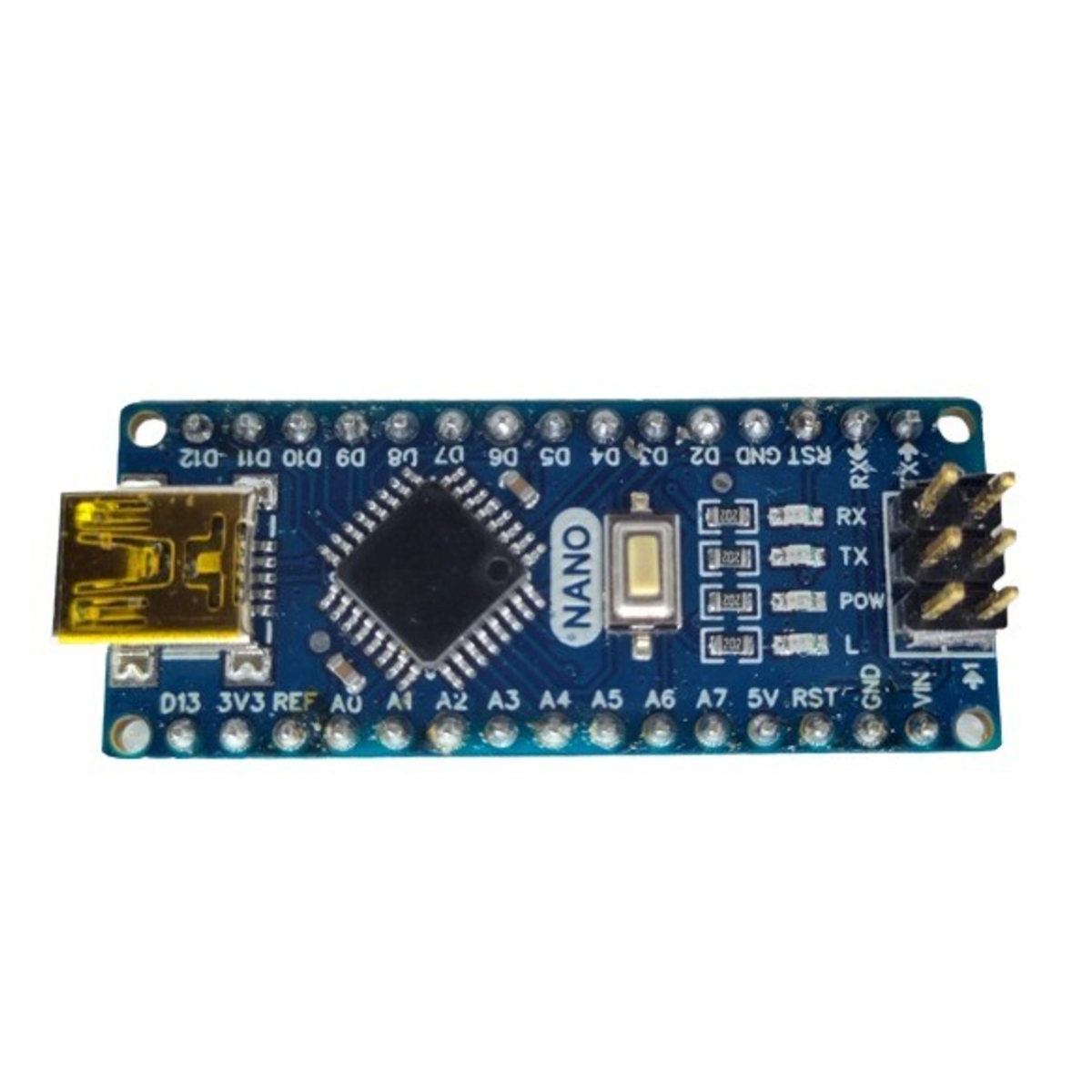 Arduino Nano V3.0 ATmega328P-AU Microcontroller Development Board (Arduino Nano Board) image 1