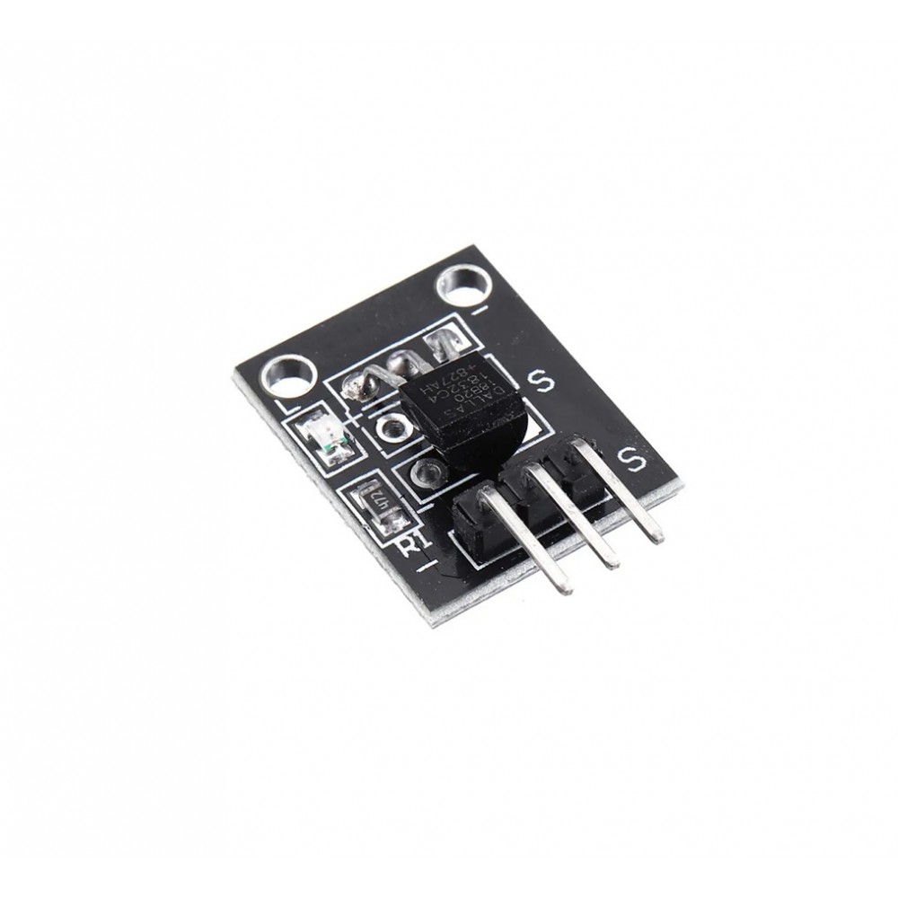 DS18B20 Digital Temperature Sensor Module (1-Wire, 3V-5.5V, Programmable 9-12 Bit Resolution) image 2