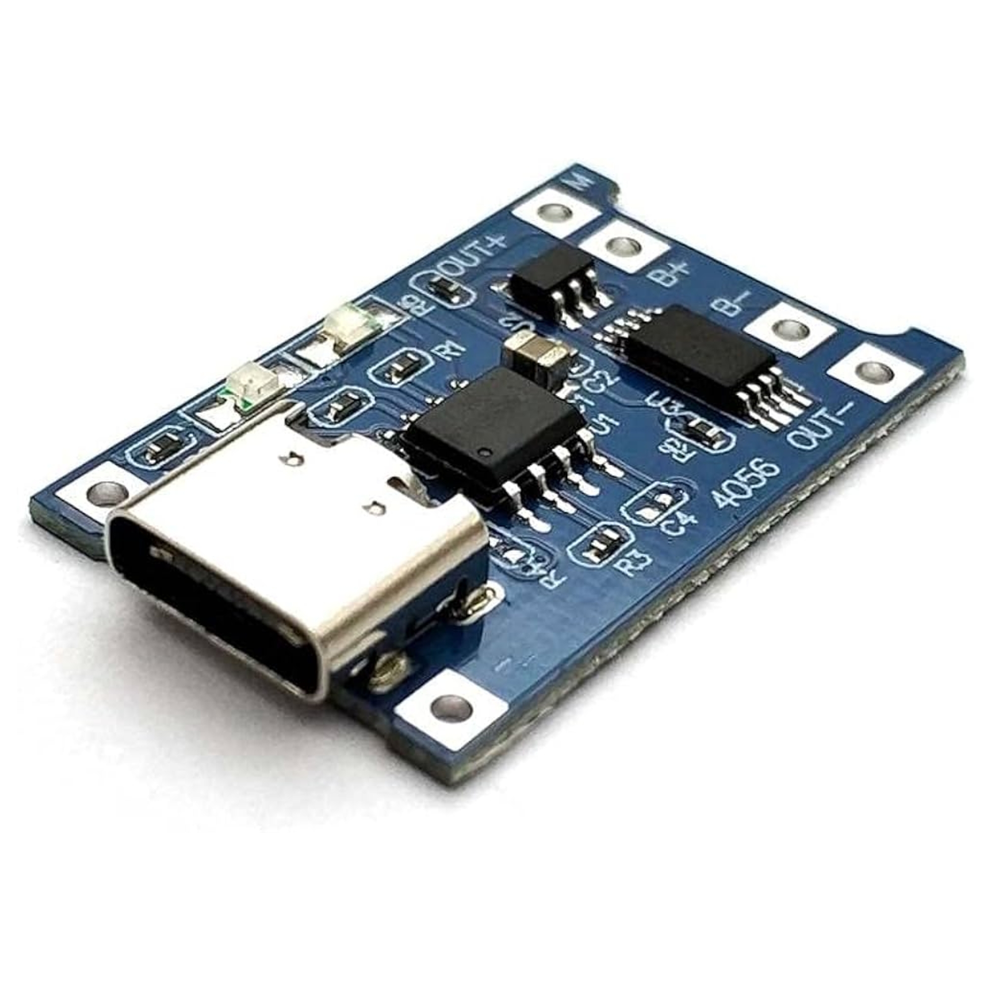 TP4056 1A Lithium-Ion Battery Charging Module Charger Board (5V Micro USB, Single Cell 3.7V Li-Ion/Li-Po) image 2