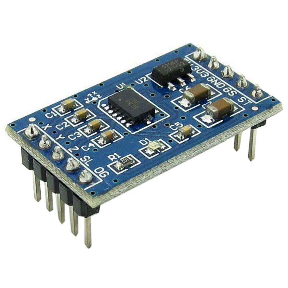 MMA7361 Triple Axis Accelerometer Module (3-Axis, 1.5g/6g Selectable, Analog Output, 3.3V-5V) image 1