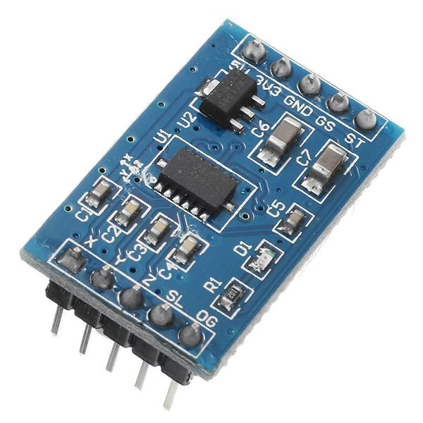 MMA7361 Triple Axis Accelerometer Module (3-Axis, 1.5g/6g Selectable, Analog Output, 3.3V-5V) image 2