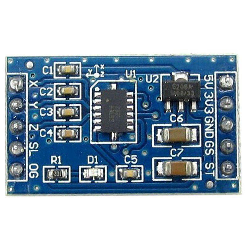 MMA7361 Triple Axis Accelerometer Module (3-Axis, 1.5g/6g Selectable, Analog Output, 3.3V-5V) image 3