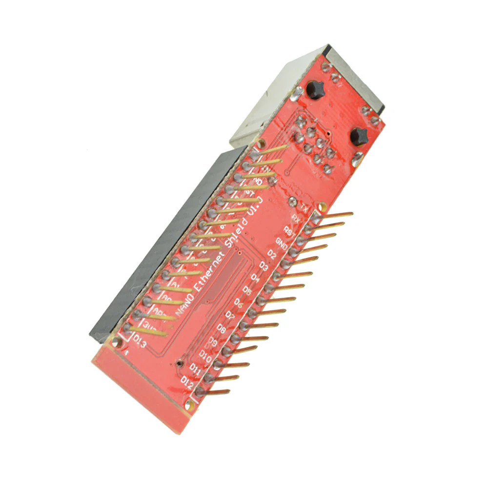 ENC28J60 Ethernet Shield for Arduino Nano 3.0 with RJ45 (SPI LAN Network Module, 5V) image 3