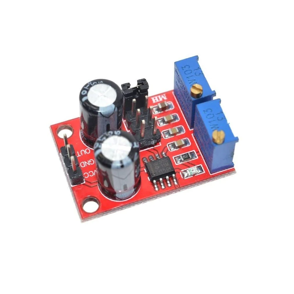 NE555 Pulse Frequency Duty Cycle Adjustable Module Square Wave Signal Generator image 1