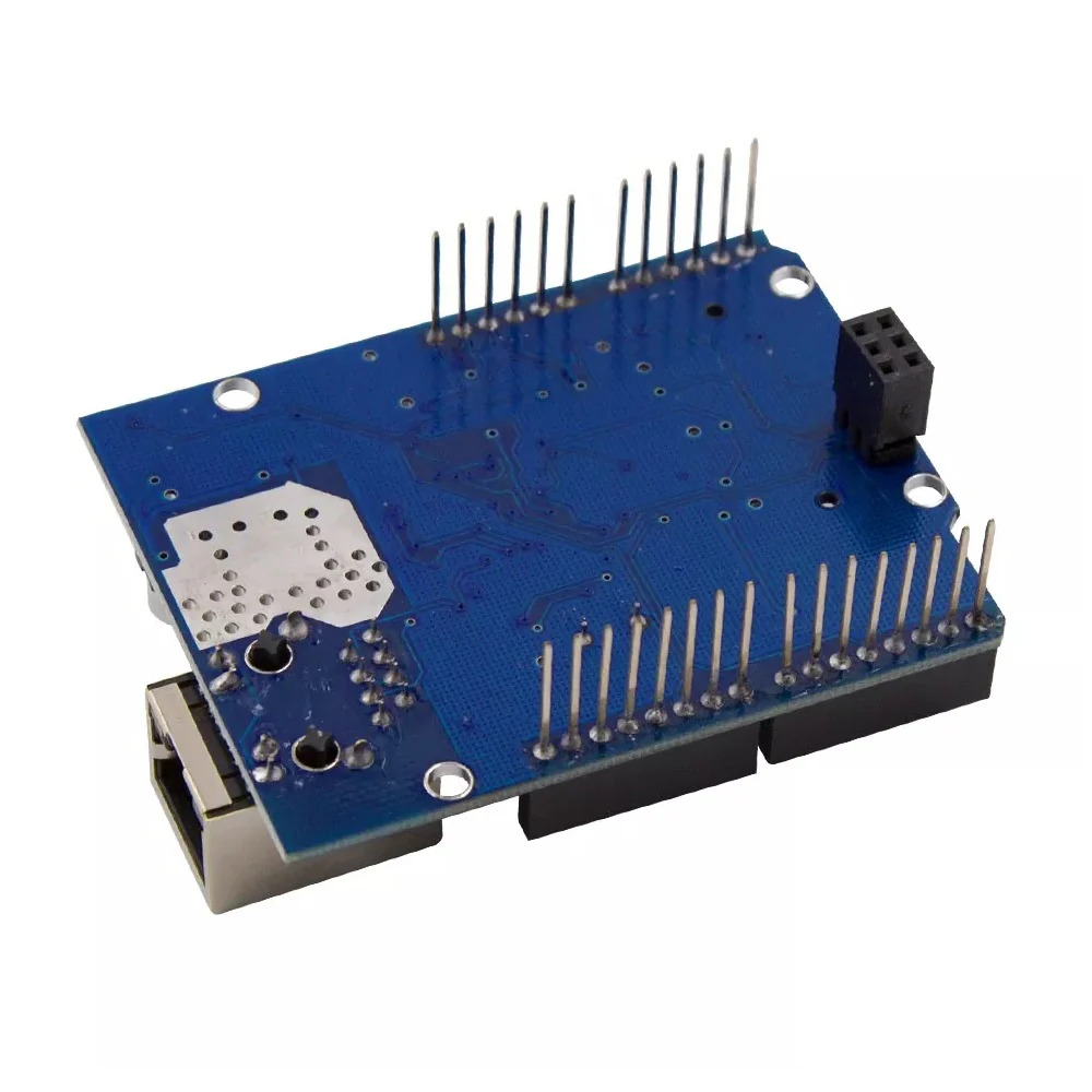 Ethernet W5100 Shield Network Expansion Board with Micro SD Card Slot (RJ45, SPI, Arduino Compatible) image 3