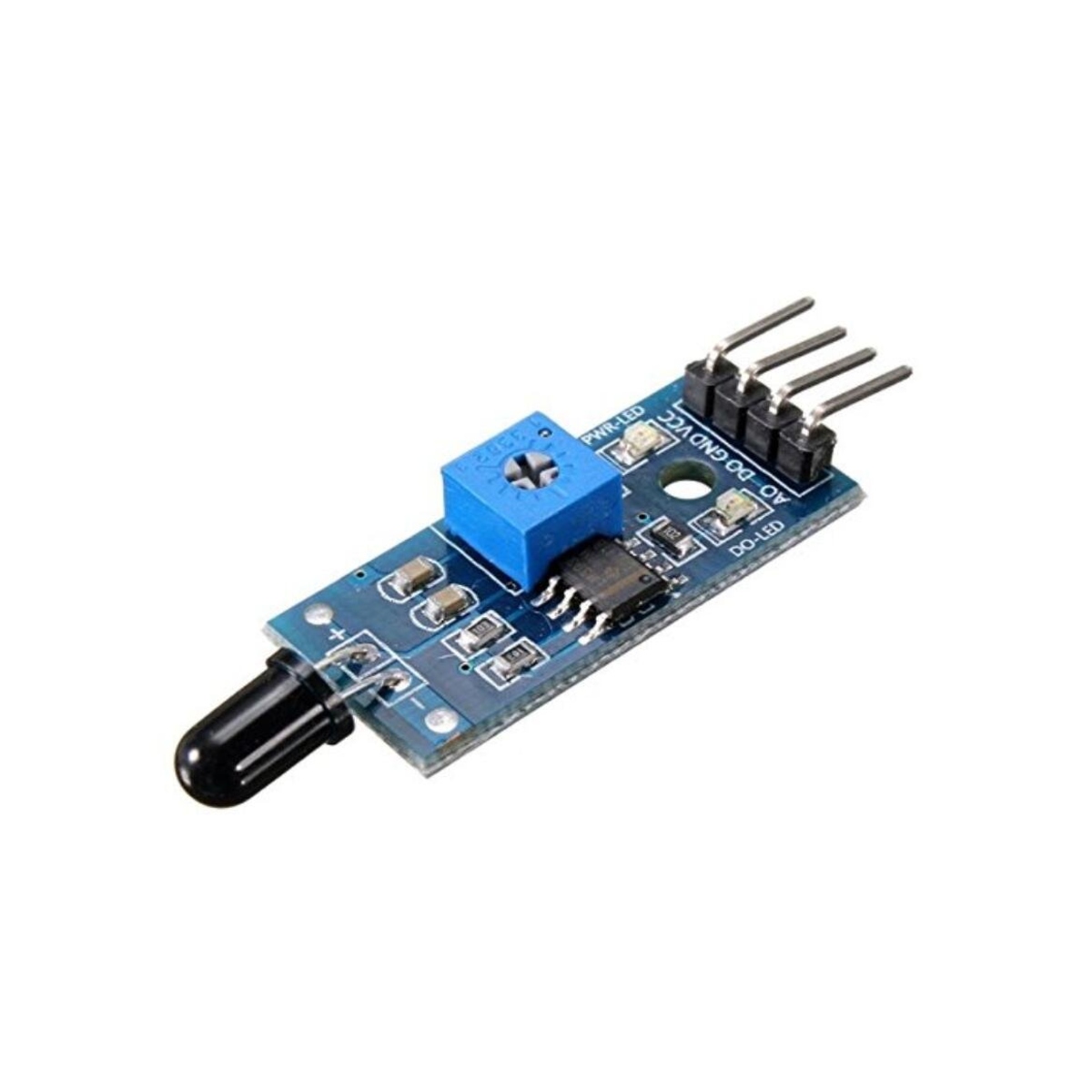 Fire and Flame Sensor Infrared Receiver Module (IR Flame Detection Module)