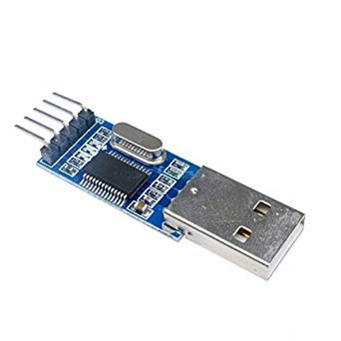 PL2303 USB to TTL Converter Module 5 Pin (USB to UART Serial Adapter, 5V TTL) image 2