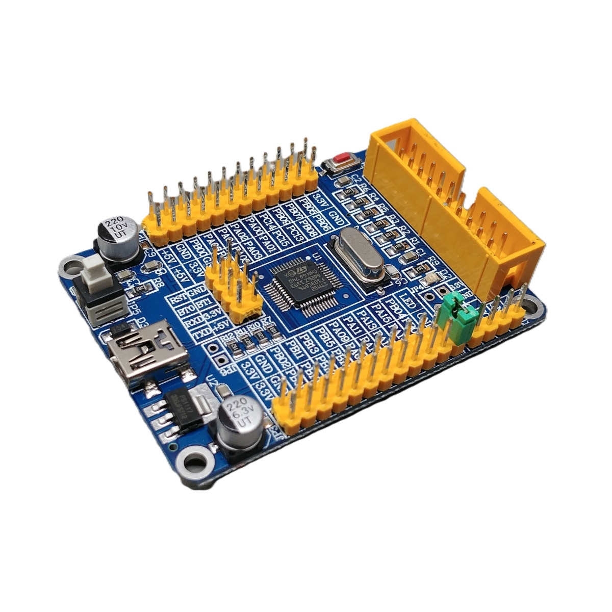 ARM Cortex-M3 STM32F103C8T6 Development Board (72MHz, 64KB Flash, 32-Bit STM32 Blue Pill) image 1
