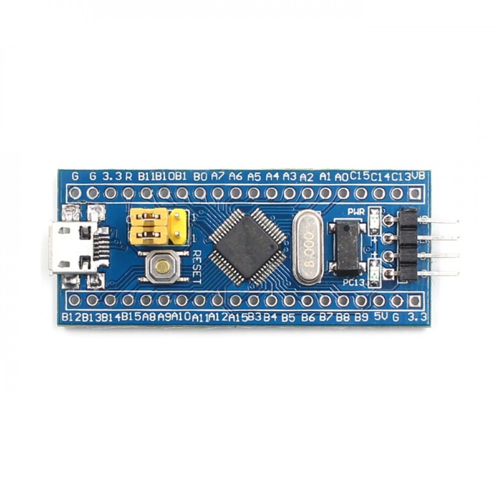 STM32F103C8T6 Minimum System Development Board (ARM Cortex-M3, 72MHz, 64KB Flash, Blue Pill) image 3