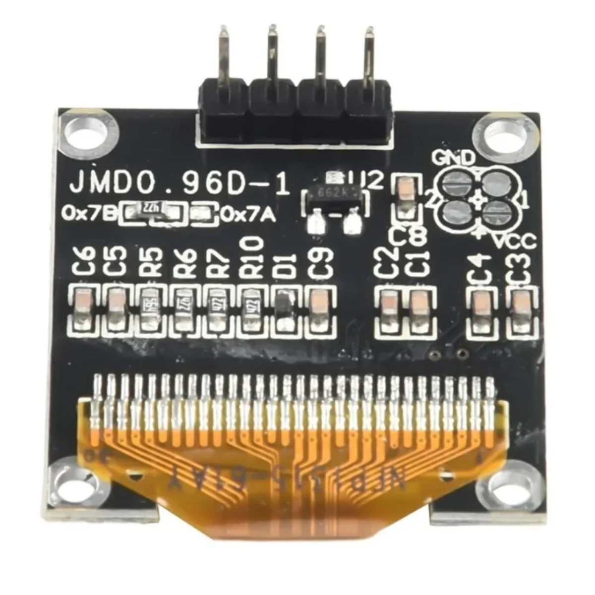 0.96 Inch Blue OLED Display Module (128x64, SSD1315, I2C) image 3