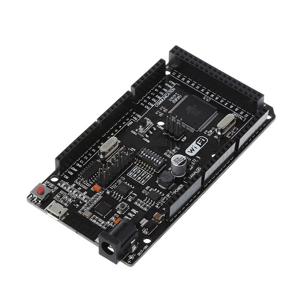 Mega + WiFi R3 ATmega2560 + ESP8266 Development Board (32Mb Flash, CH340G USB, Arduino Mega with WiFi) image 1