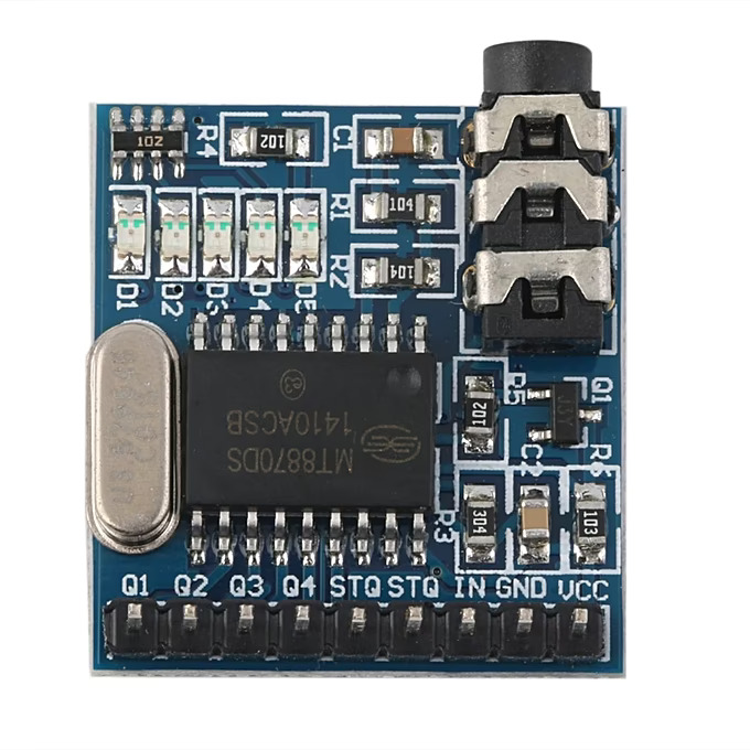 MT8870 DTMF Decoder Module (Telephone Audio Decoder Module) image 4