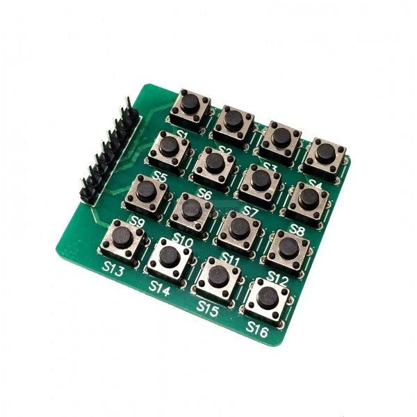 4x4 Matrix 16 Button Keypad Module with Tactile Switches (4x4 Keypad Module) image 1