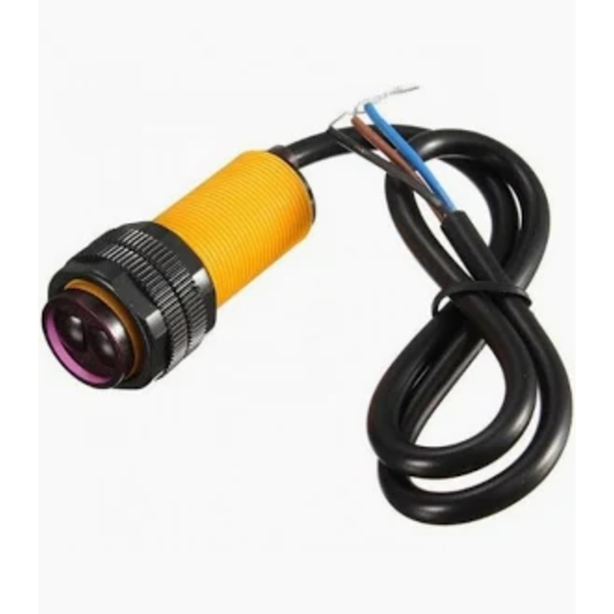 E18-D80NK IR Proximity Sensor 3cm-80cm Normally Closed (Infrared Photoelectric Sensor, 5V-24V) image 1