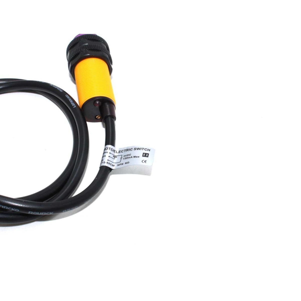 E18-D80NK IR Proximity Sensor 3cm-80cm Normally Closed (Infrared Photoelectric Sensor, 5V-24V) image 3