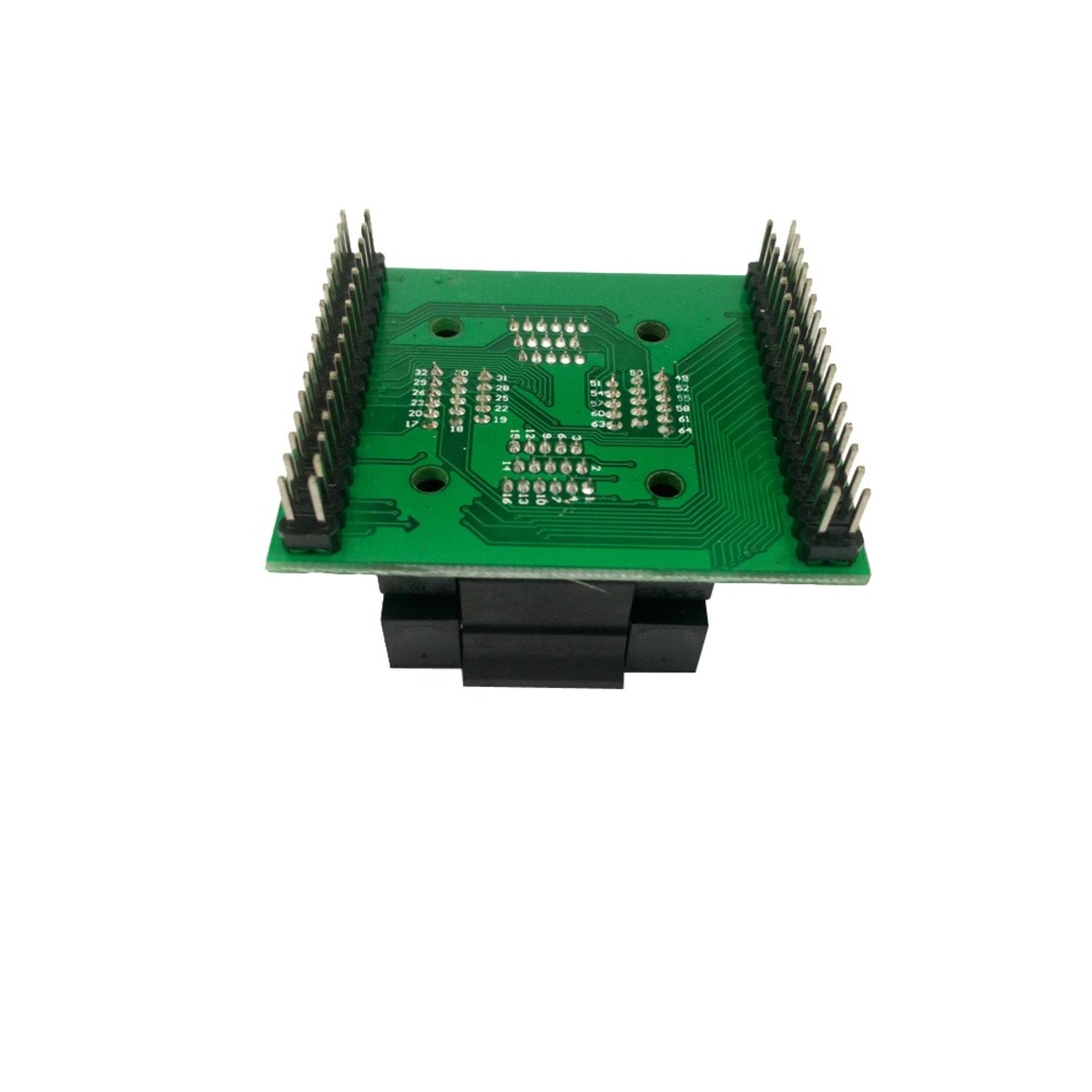 QFP64 Programming Socket Breakout Adapter (10x10mm, 0.5mm Pitch, 64-Pin Test & Development Socket) image 4