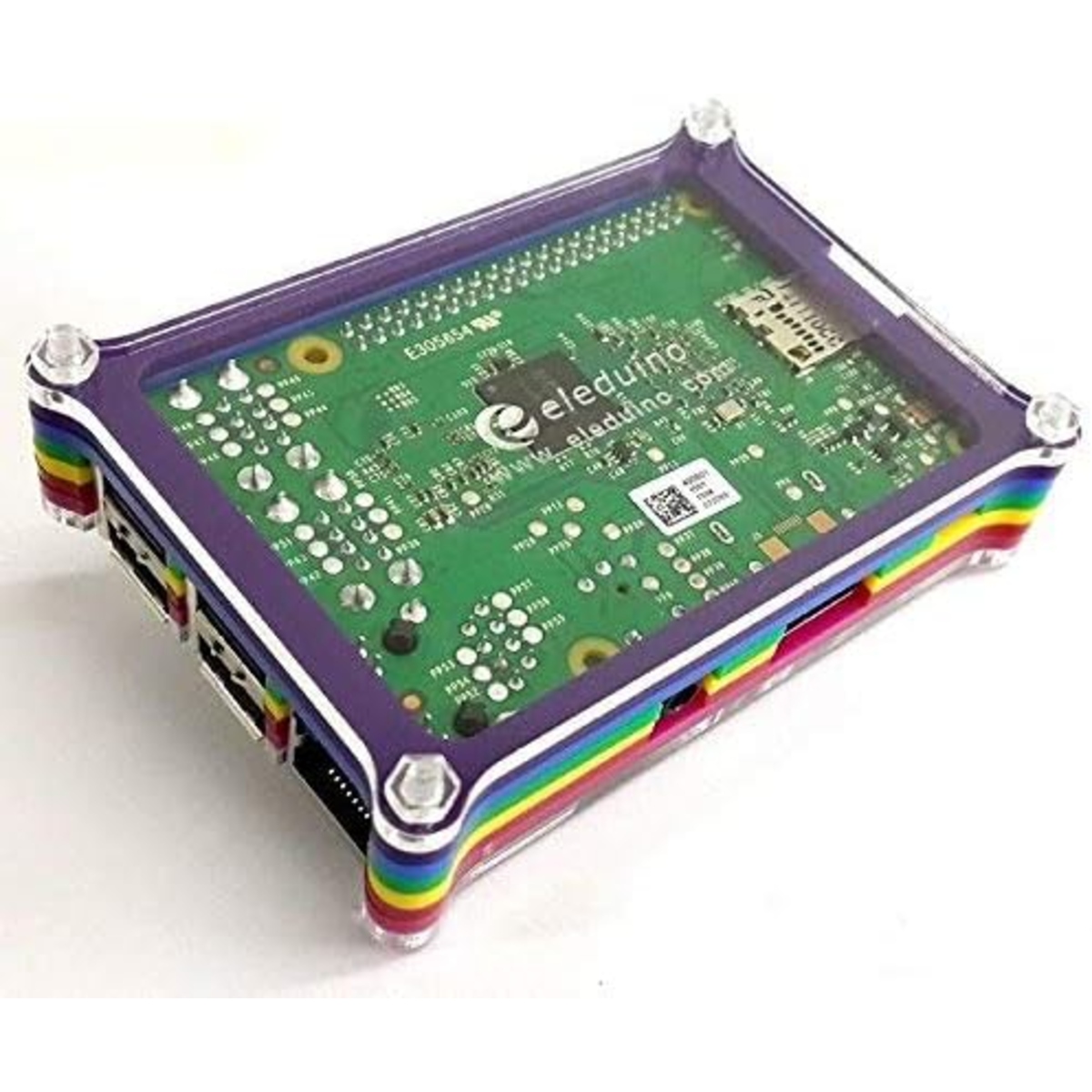 Acrylic Rainbow Case for Raspberry Pi 2 Model (Protective Enclosure for Raspberry Pi 2) image 2