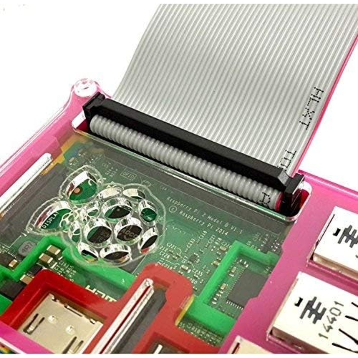 Acrylic Rainbow Case for Raspberry Pi 2 Model (Protective Enclosure for Raspberry Pi 2) image 3