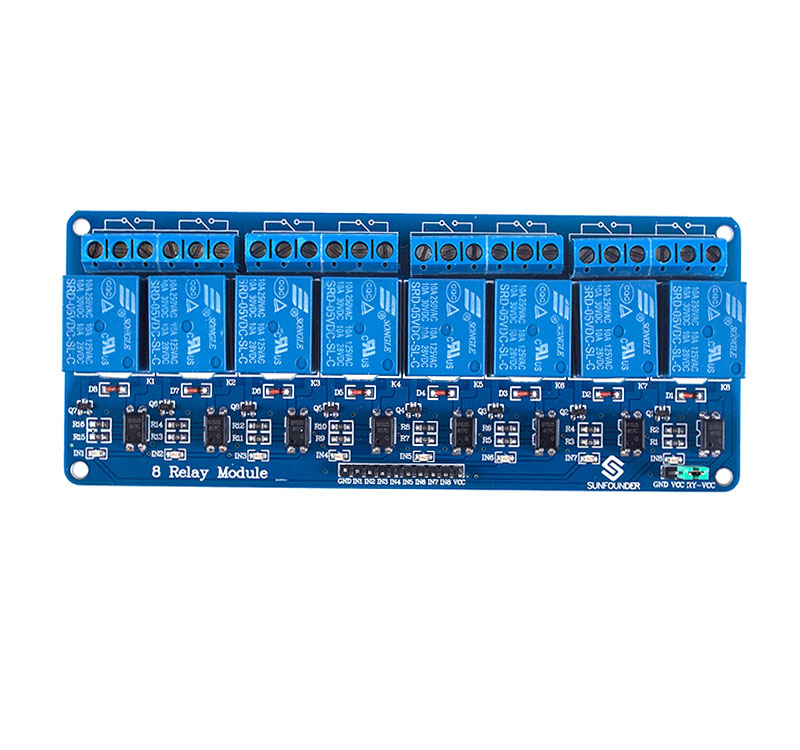 8 Channel 5V Relay Module with Optocoupler Isolation (8-Channel Opto-Isolated Relay Board) image 3