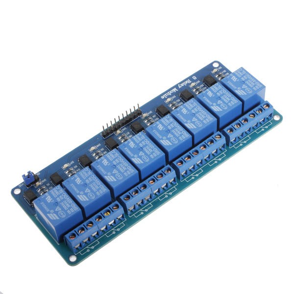8 CHANNAL RELAY BOARD WITH OPTO - 5V image 1