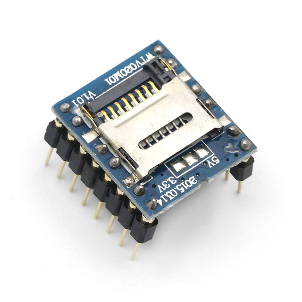 WTV020-SD Micro SD Card MP3 Voice Module (Audio Playback Module with Micro SD Support) image 2