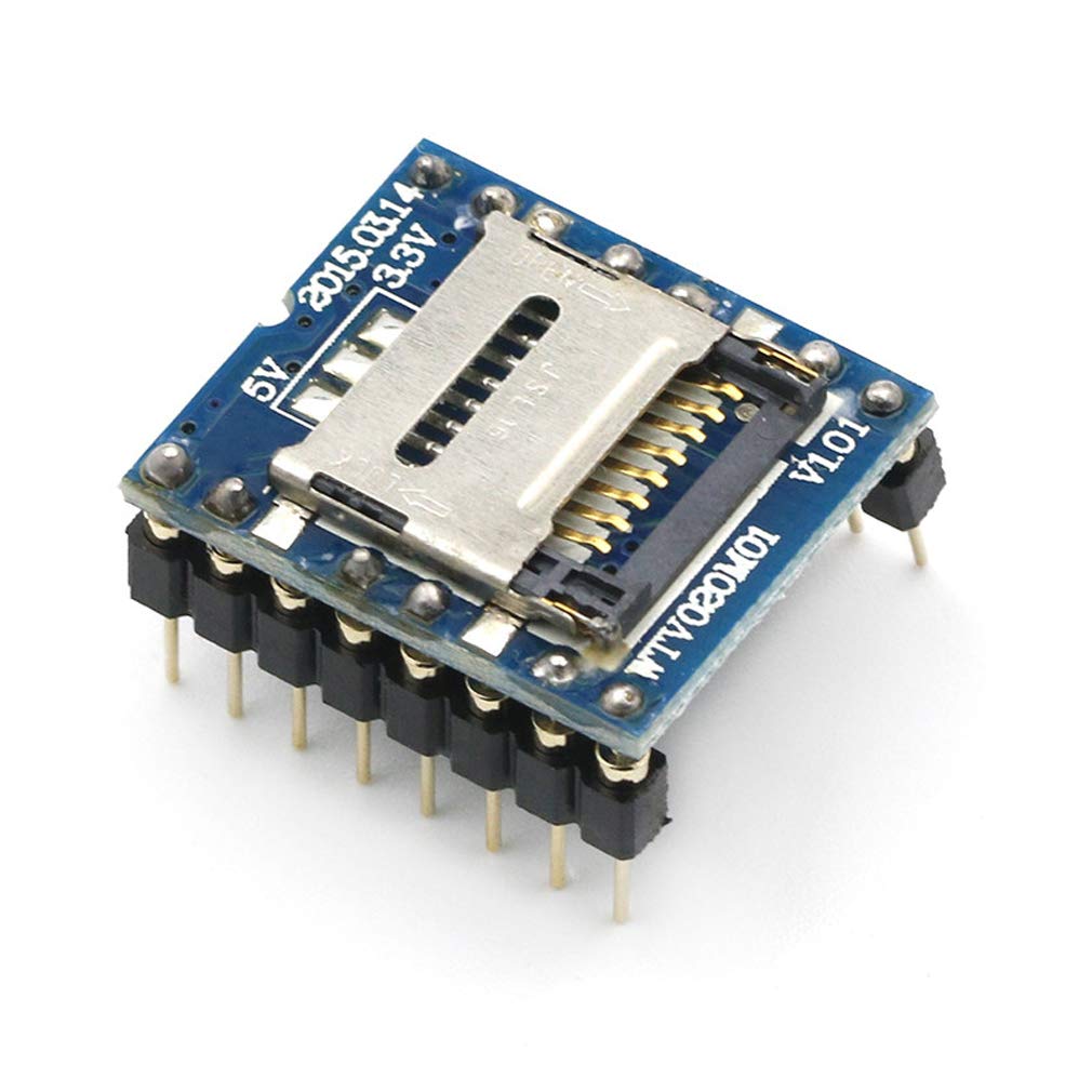 WTV020-SD Micro SD Card MP3 Voice Module (Audio Playback Module with Micro SD Support) image 3