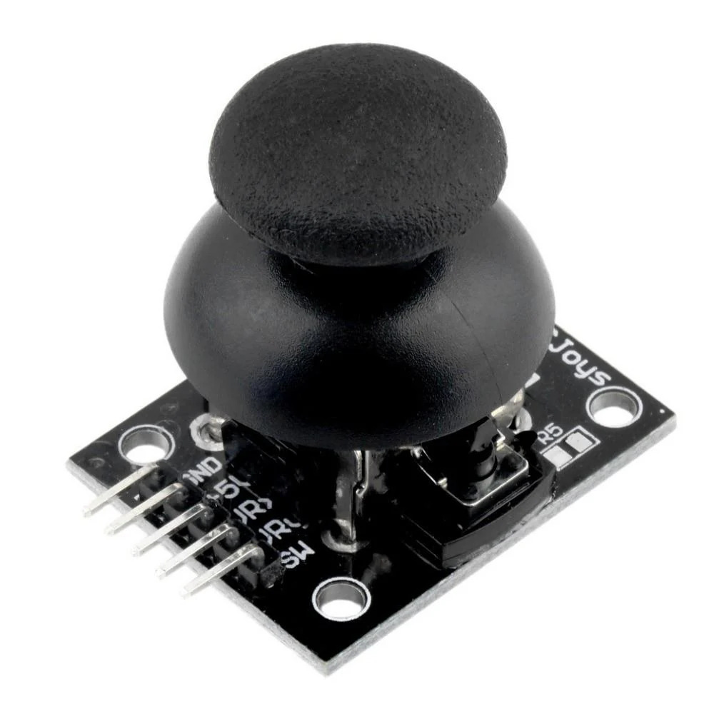 Analog Joystick Module – Dual Axis with Push Button (2-Axis 10K Joystick Control Module) image 1