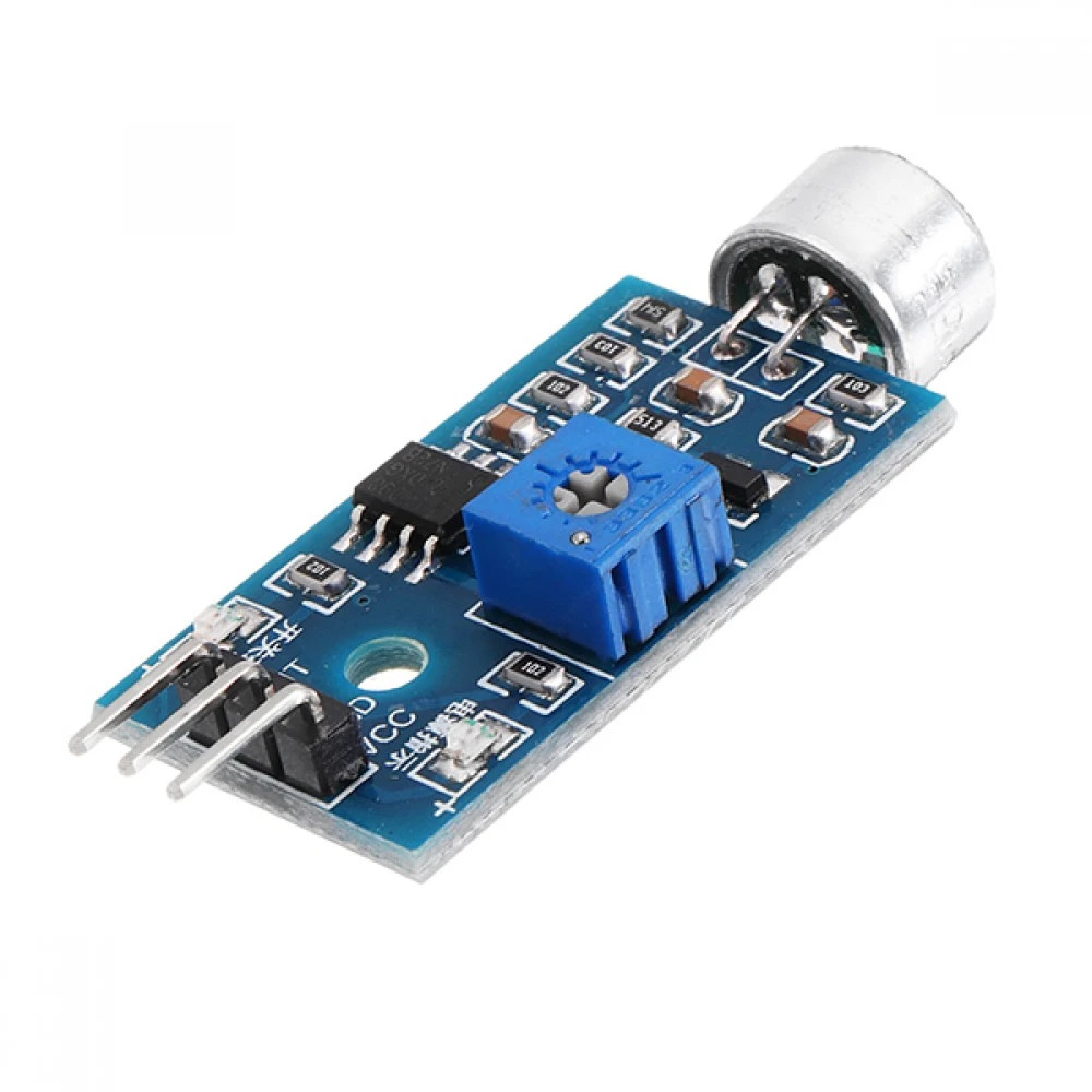 Analog Sound Sensor Microphone Module for Arduino Voice Detection Module (Electret Microphone Sensor) image 5