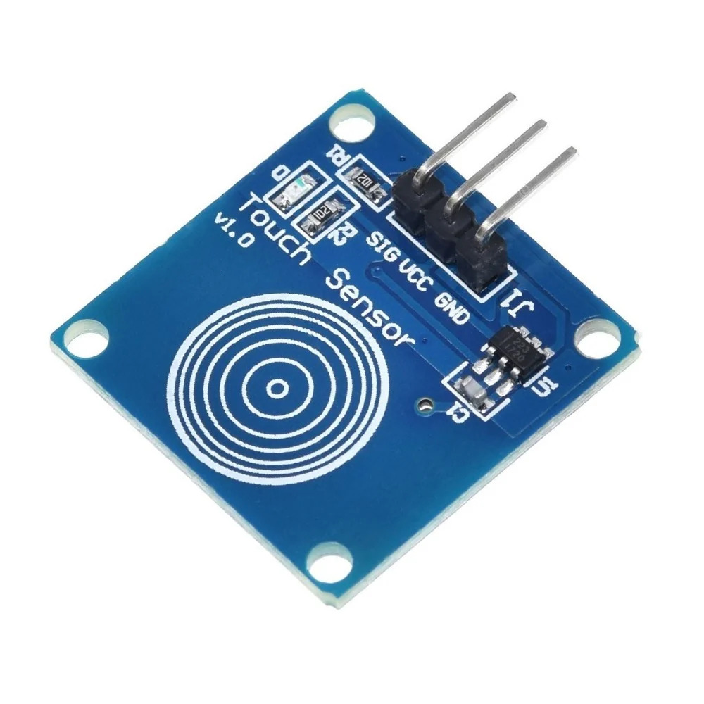 TTP223 1 Channel Digital Capacitive Touch Sensor Module (Single Touch Switch Module) image 2