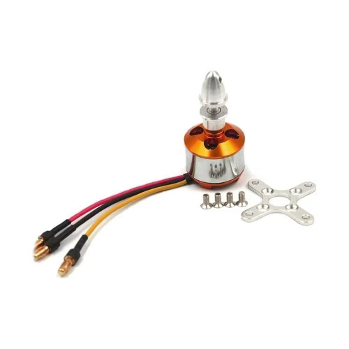 A2212 10T 1400KV Brushless Motor for Drone with Soldered Connector (BLDC Motor) image 2