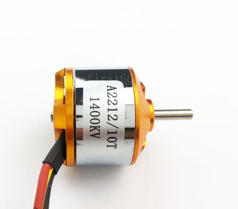 A2212 10T 1400KV Brushless Motor for Drone with Soldered Connector (BLDC Motor) image 3