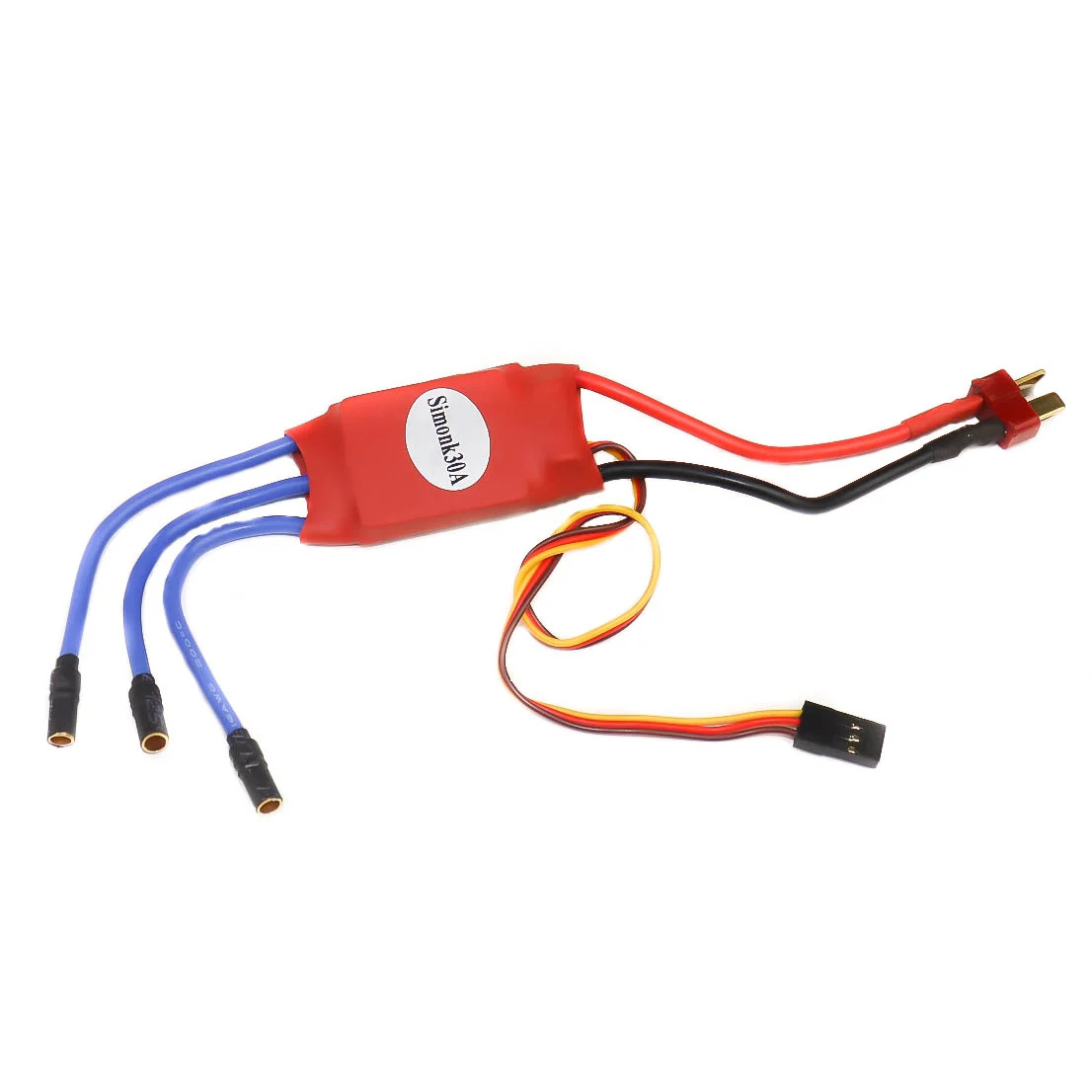 30A BLDC Electronic Speed Controller (ESC) with Connectors (30A Sensorless Brushless Motor ESC) image 1