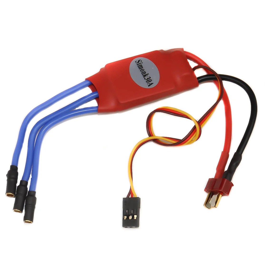 30A BLDC Electronic Speed Controller (ESC) with Connectors (30A Sensorless Brushless Motor ESC) image 2