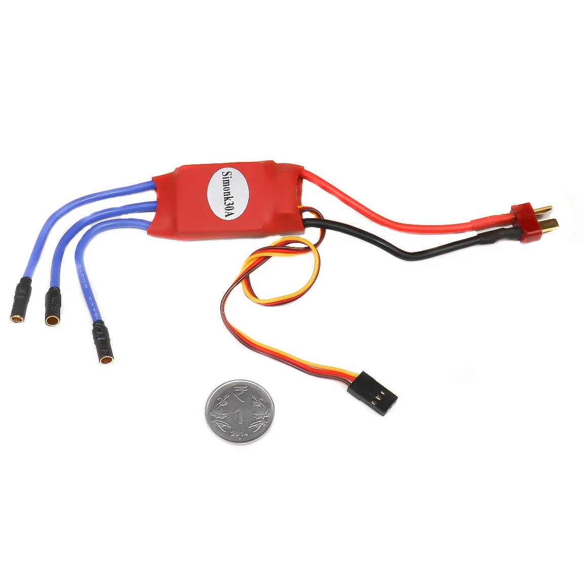 30A BLDC Electronic Speed Controller (ESC) with Connectors (30A Sensorless Brushless Motor ESC) image 3