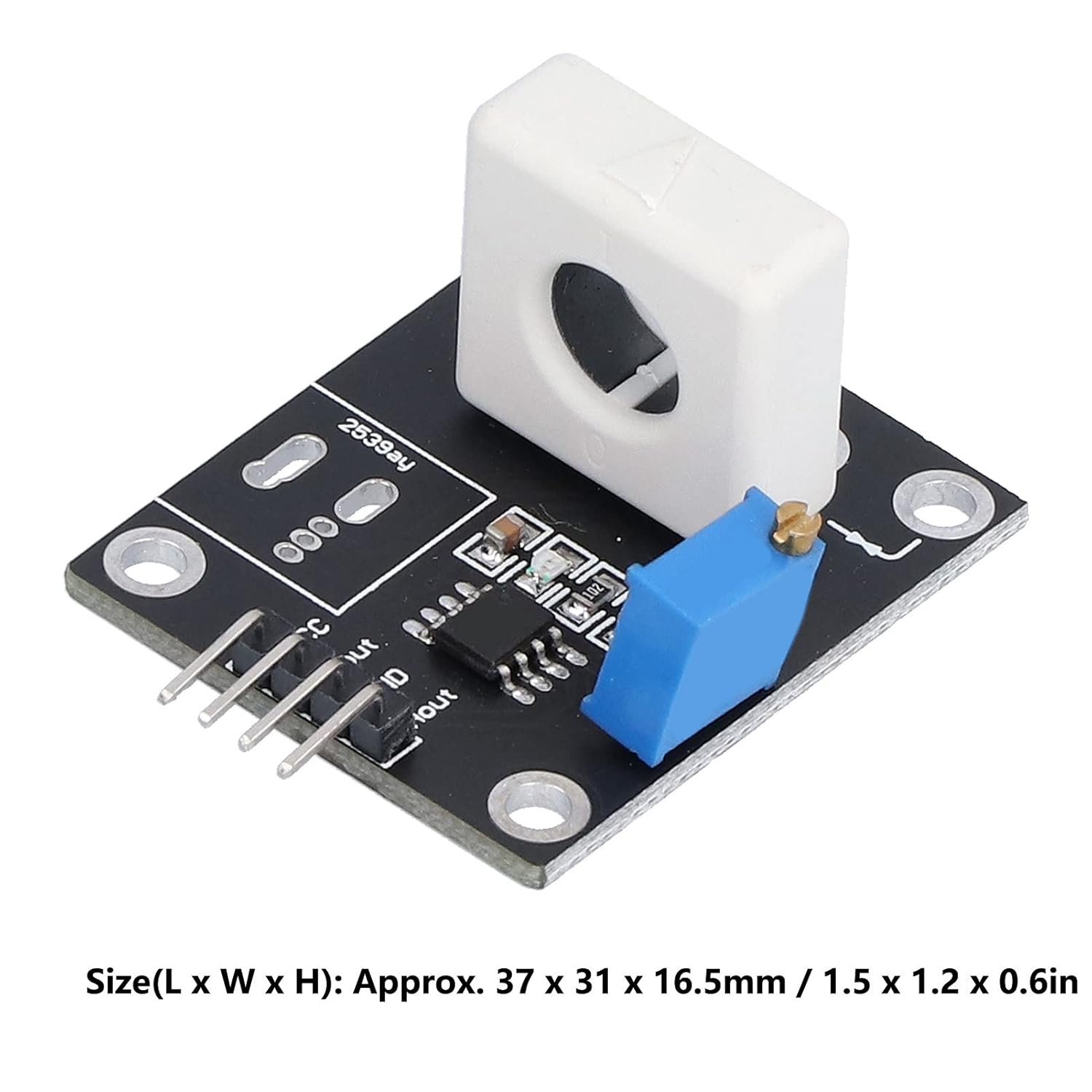 WCS1600 Hall Effect Current Sensor Module (AC/DC Analog Current Sensor Module) image 2