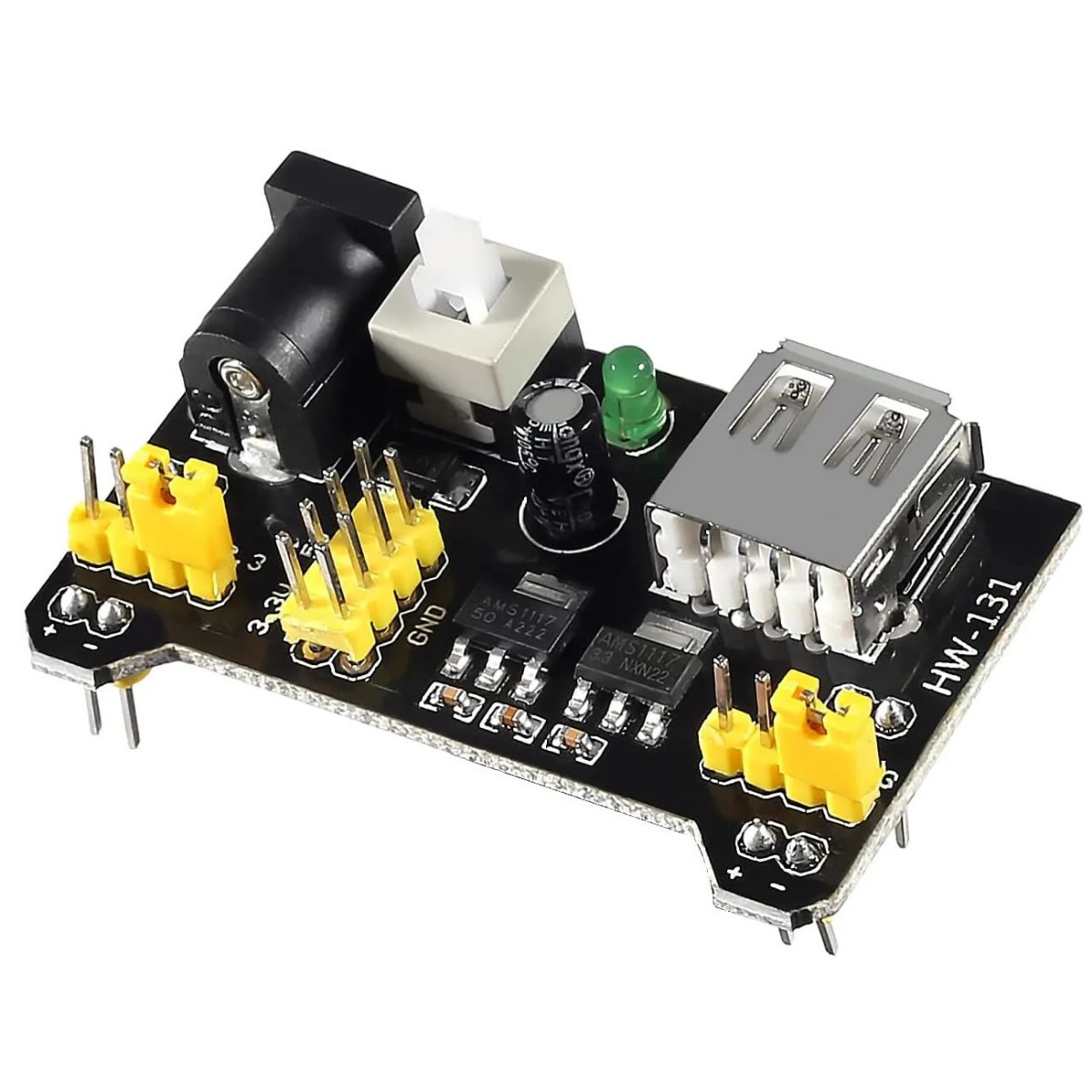 MB102 3.3V / 5V Breadboard Power Supply Module (MB102 Breadboard Power Module) image 2