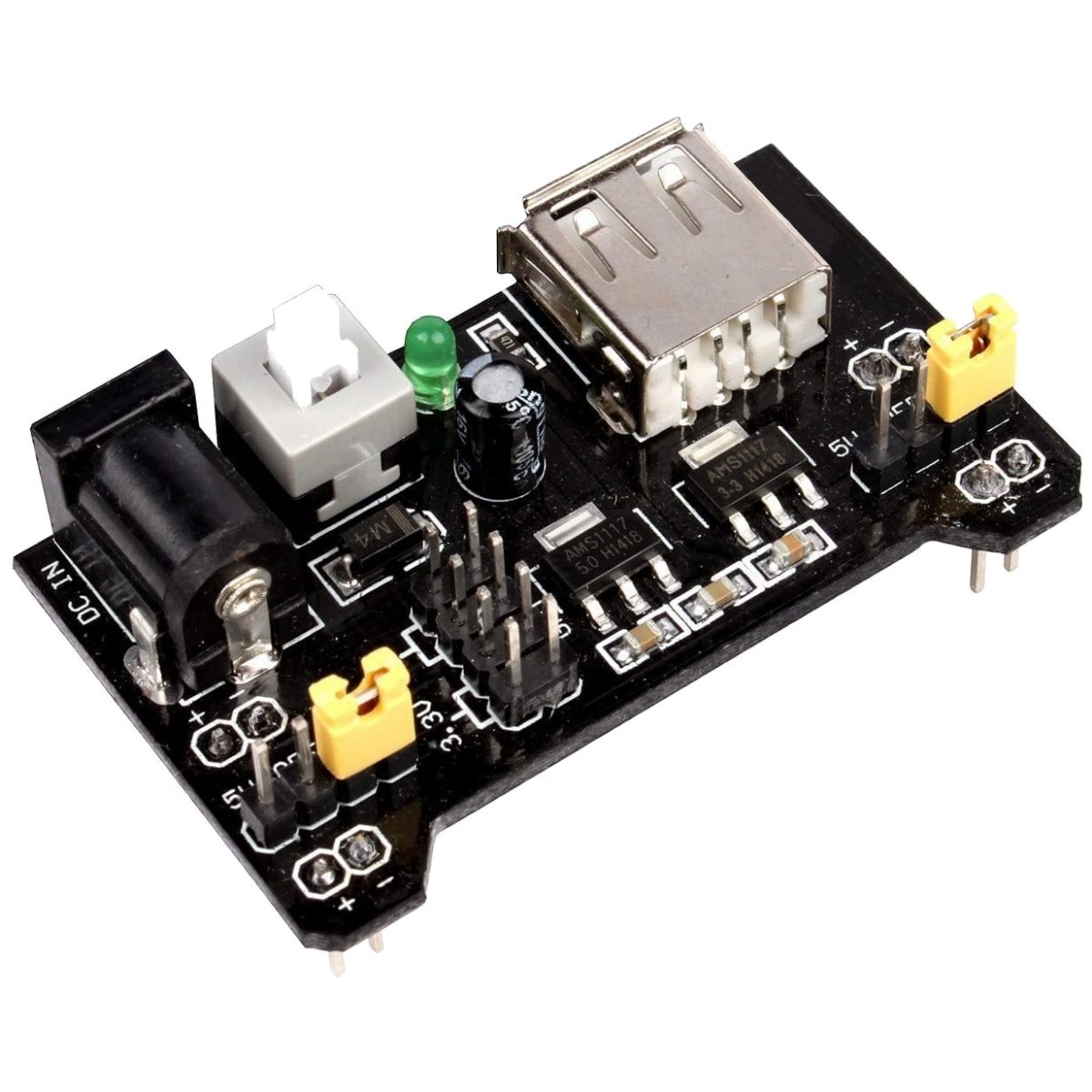 MB102 3.3V / 5V Breadboard Power Supply Module (MB102 Breadboard Power Module) image 4