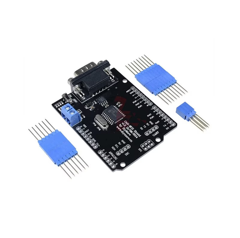 MCP2515 CAN Bus Shield Board SPI Interface with 9-Pin D-Sub Connector (CAN V2.0B Expansion Module) image 4