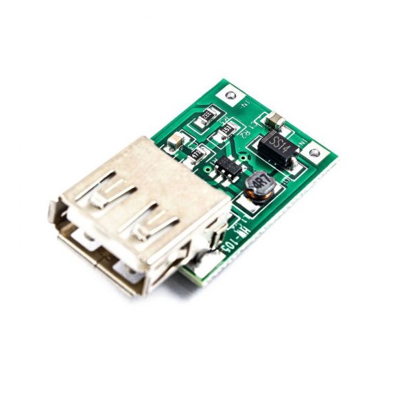 Mini DC-DC Boost Converter 0.9V-5V to 5V 600mA USB Output Step-Up Power Module (USB 5V Voltage Booster Module) image 2