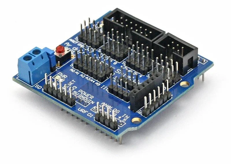 Arduino Sensor Shield V5 Expansion Board (I/O Expansion Shield for Arduino UNO) image 2