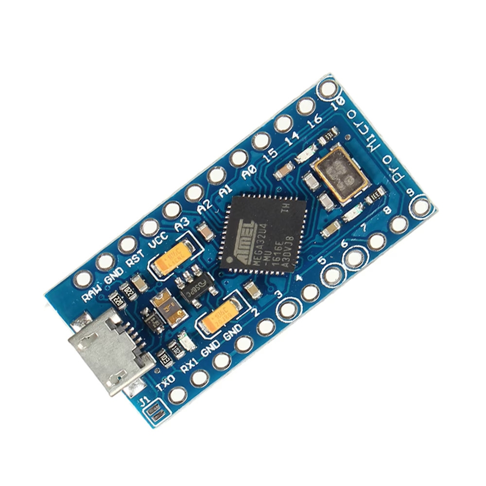 Pro Micro 5V 16MHz Mini Microcontroller Development Board for Arduino (ATmega32U4 USB Development Board) image 4