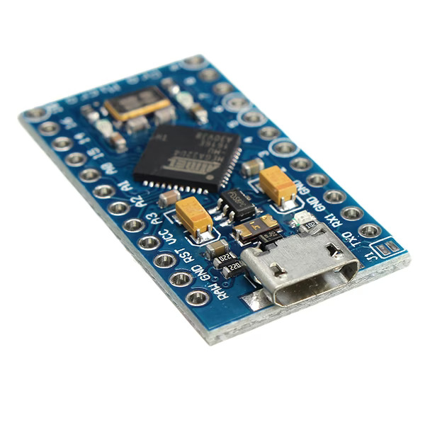 Pro Micro 5V 16MHz Mini Microcontroller Development Board for Arduino (ATmega32U4 USB Development Board) image 3