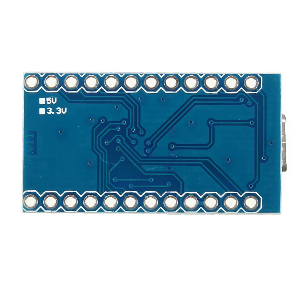 Pro Micro 5V 16MHz Mini Microcontroller Development Board for Arduino (ATmega32U4 USB Development Board) image 2