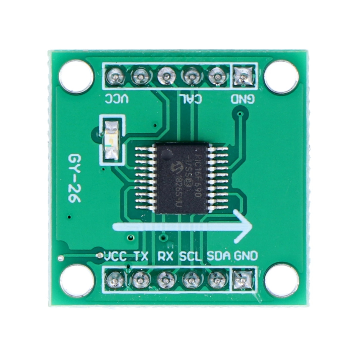 Digital Compass HMC1022 I2C/UART GY-26 Module (Electronic Compass Sensor Module) image 1