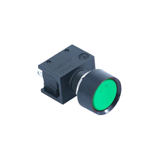 ELCOM MPS-1-07 Green Switch Panel Mount Switch (Electronic Control Switch) image 1