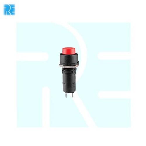 Elcom PBS1R04 Push to ON Momentary Switch Red Push Button Switch (PBS1R04 Switch) image 1