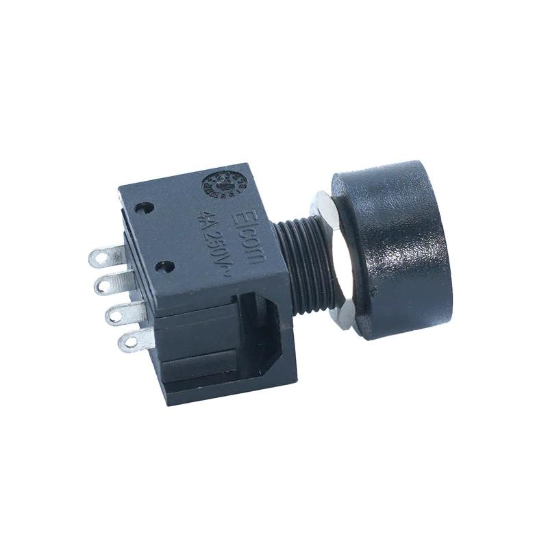 ELCOM MPS-1-03 Black Switch Panel Mount Switch (Electronic Control Switch) image 1