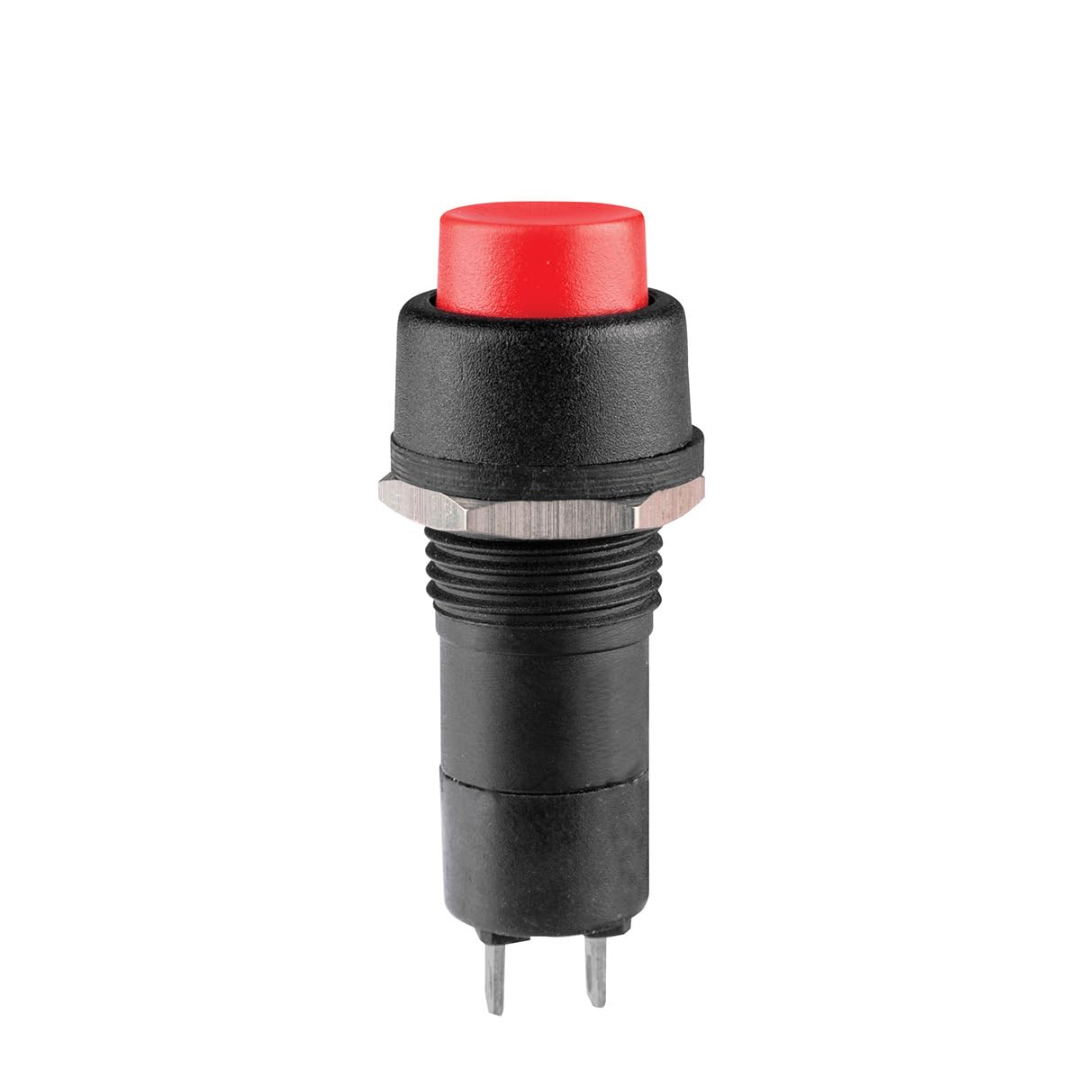 Elcom PBS2 Red Push Button Lock Switch Panel Mount (ON/OFF Locking Switch) image 1