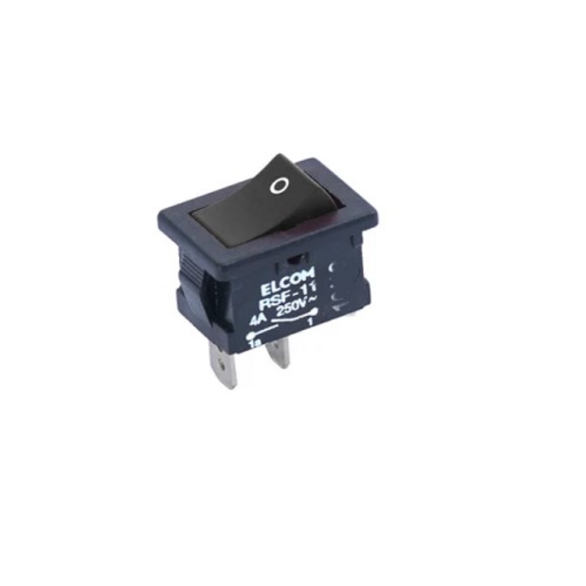 Elcom RSF11 Black Push Button Switch KRSF1104703BK Tactile Switch (RSF11 Switch) image 1