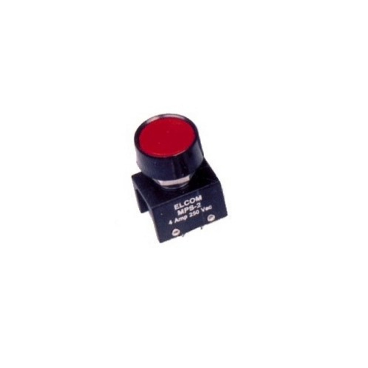 ELCOM MPS-2-04 Red 8-Leg Push Button Micro Switch Panel Mount (2NO + 2NC, 4A 250V AC) image 2